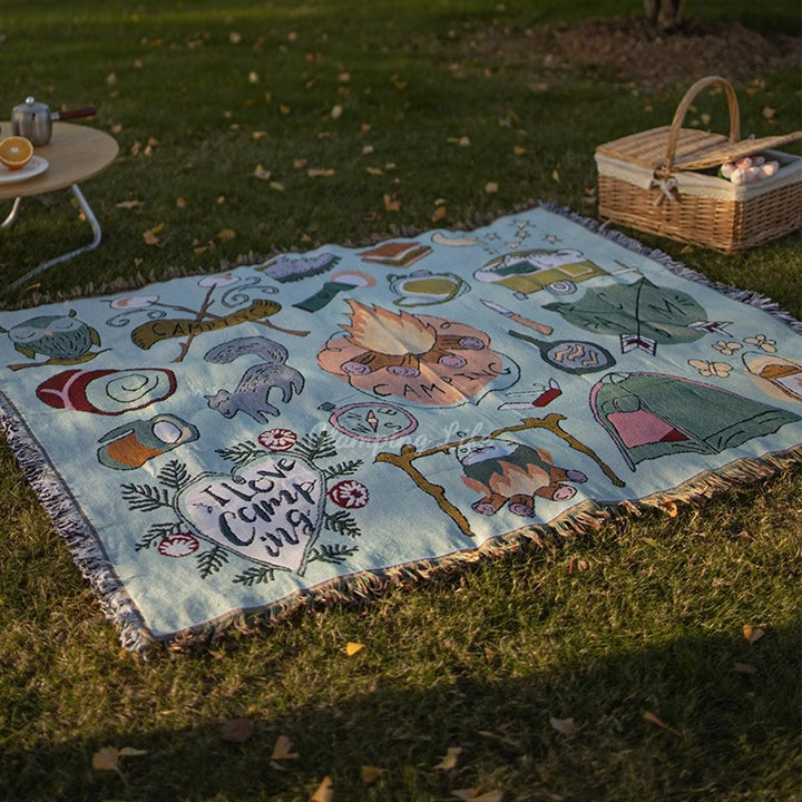 Bohemian-Style Outdoor Picknickdecke