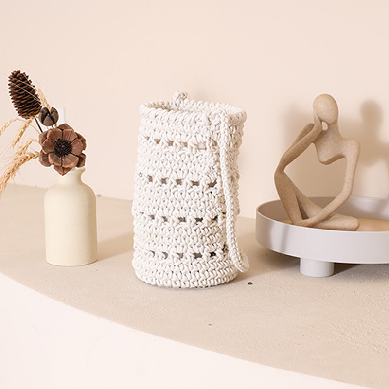 Damen Handgefertigte Makramee Tasche Karnz