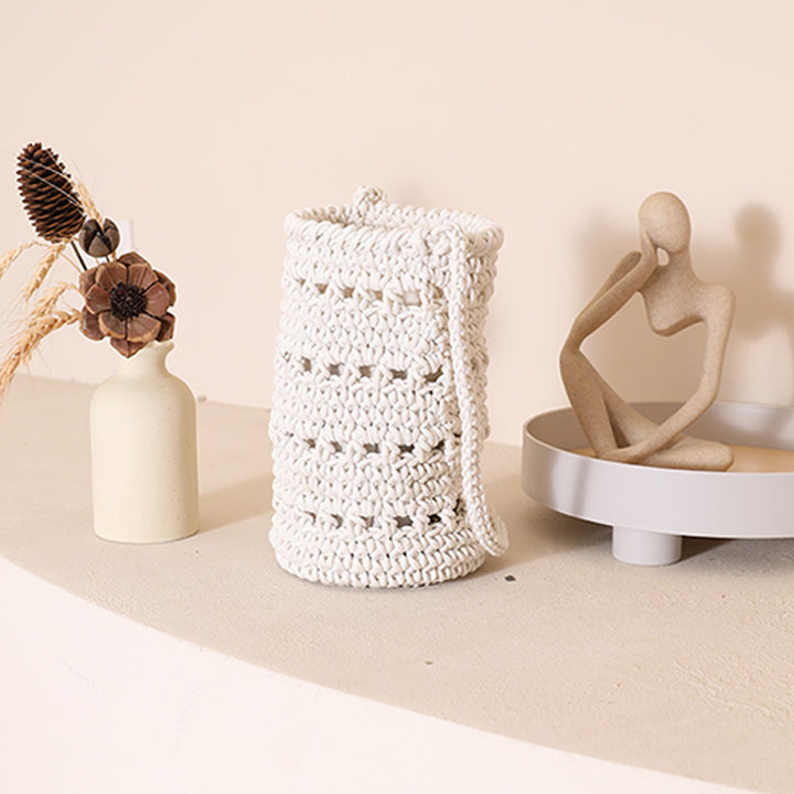 Damen Handgefertigte Makramee Tasche Karnz