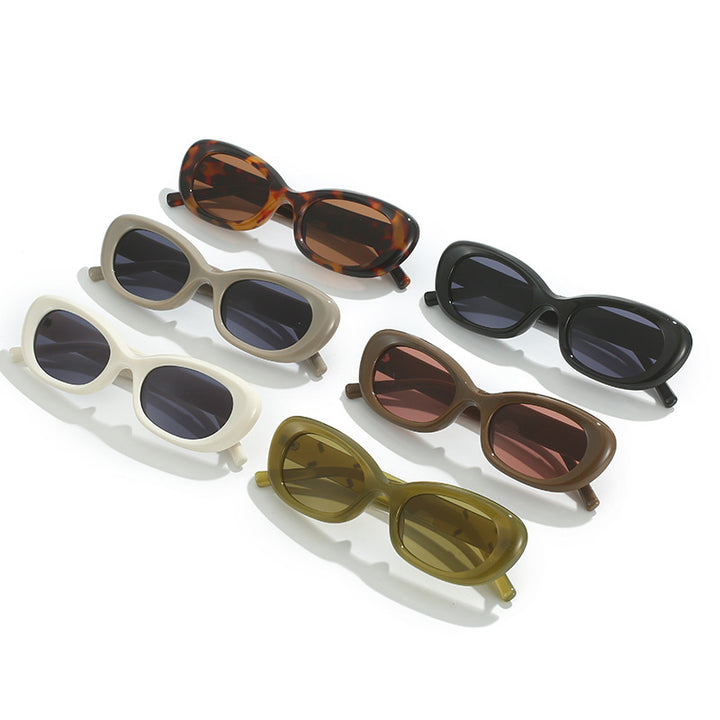 Modebewusste Übergroße Rechteckige Sonnenbrille Karnz