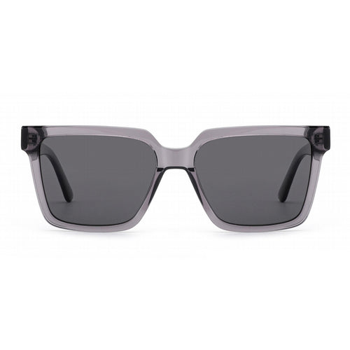Damen quadratische Sonnenbrille mit modernem Kunststoffrahmen und UV-Schutz Karnz