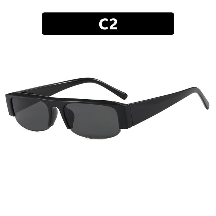 Damen trendige Sonnenbrille mit dickem Rahmen und schützenden Gläsern Karnz