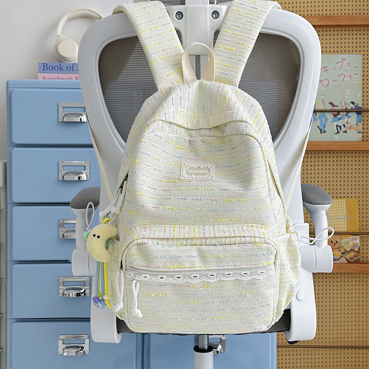 Stylische strukturierte Rucksack