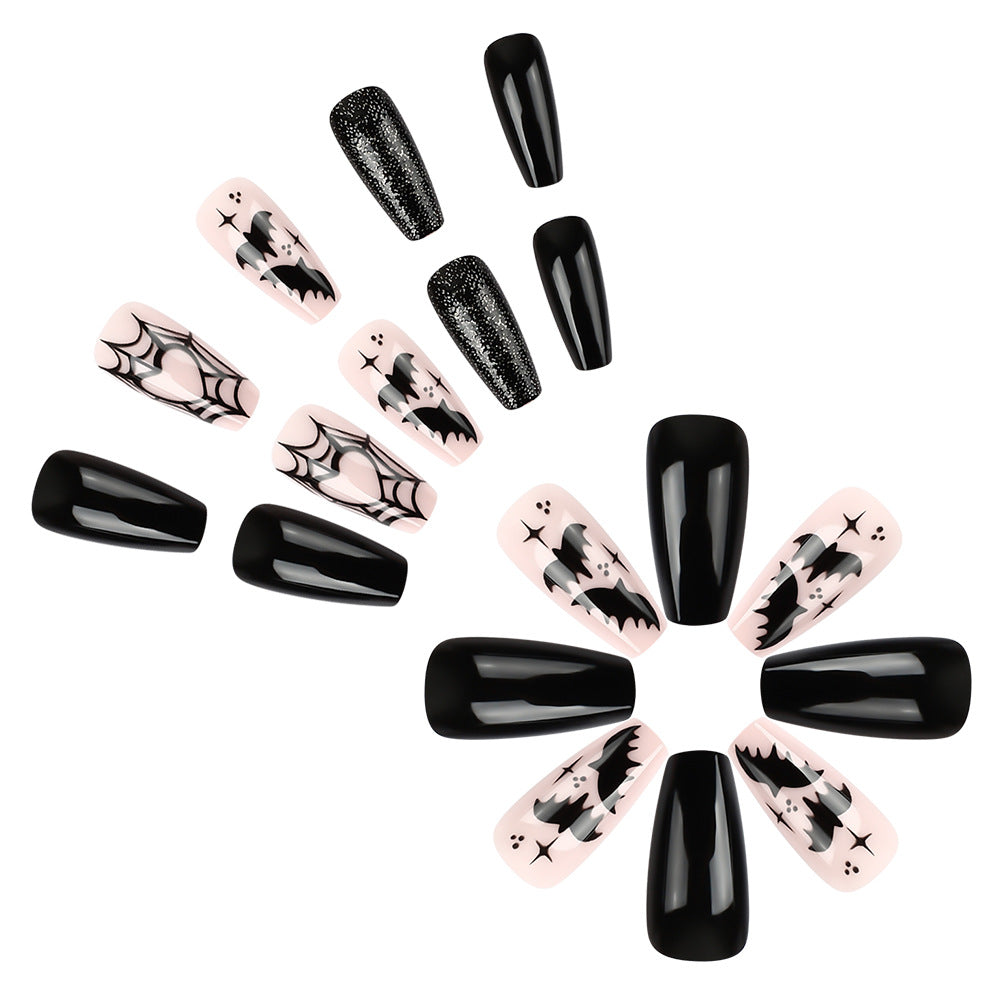 Halloween-Themen Glitter Gel Nagelkunst Set Karnz