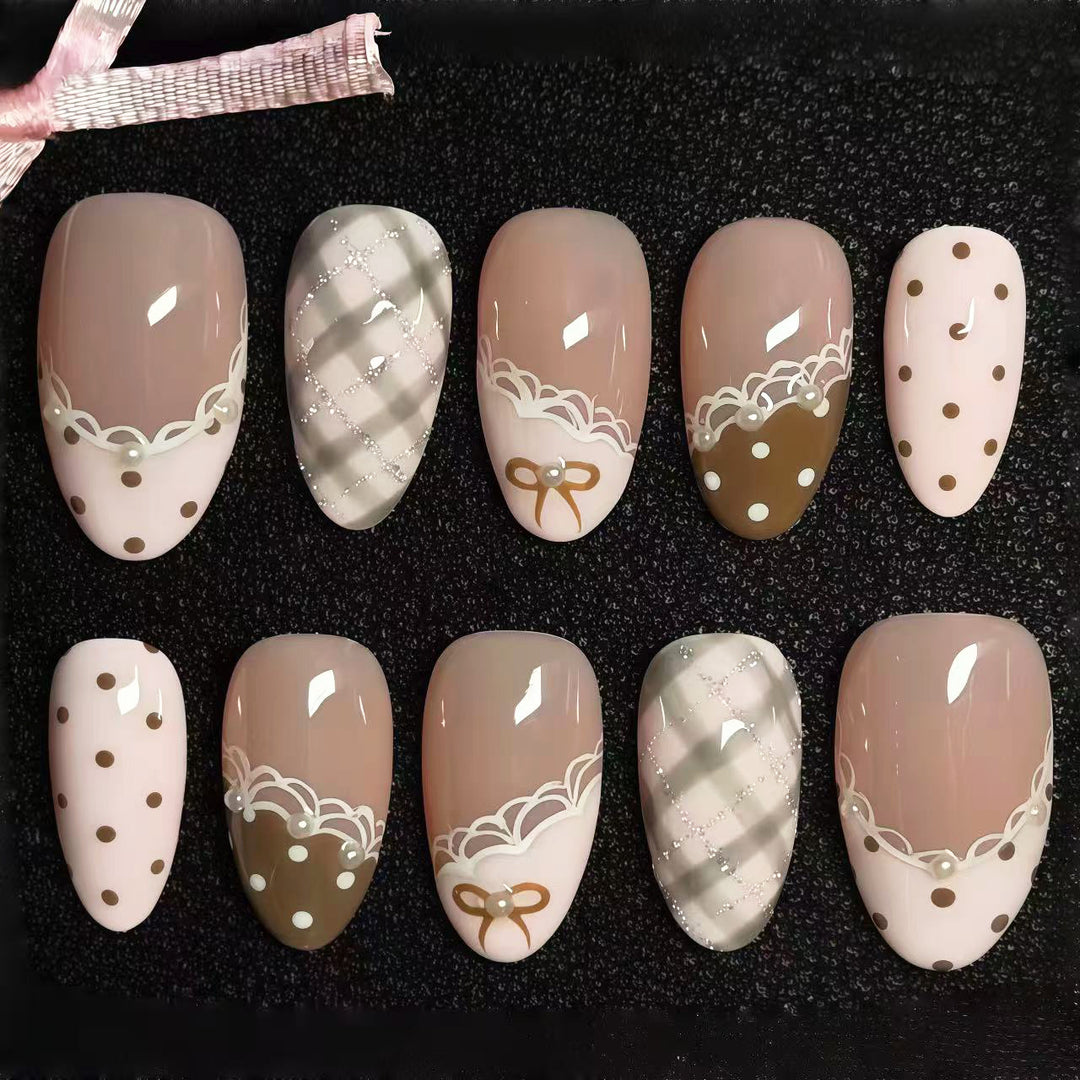 Dekoratives Press-On Nagelkunst Set 1790745359