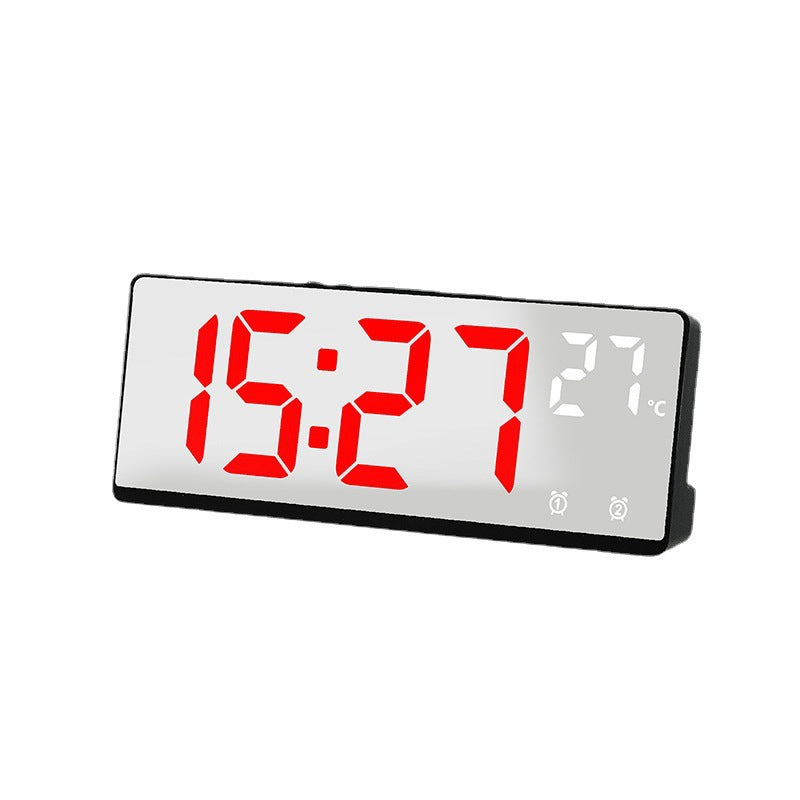 Digitaler Wecker mit Spiegel-Display und Temperaturfunktion Karnz