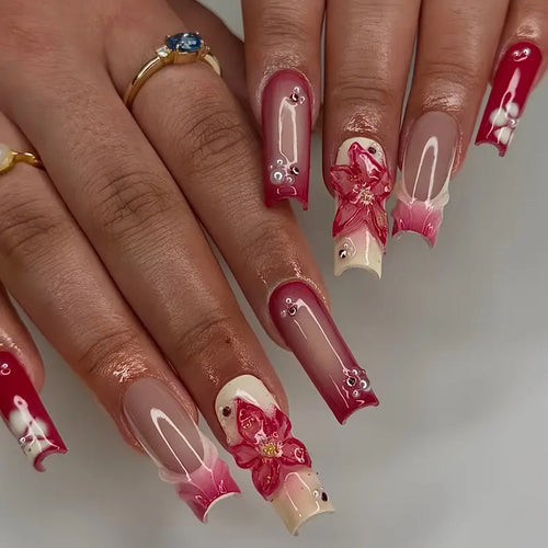 Künstlerisches Gel Floral Nagelkunst Karnz