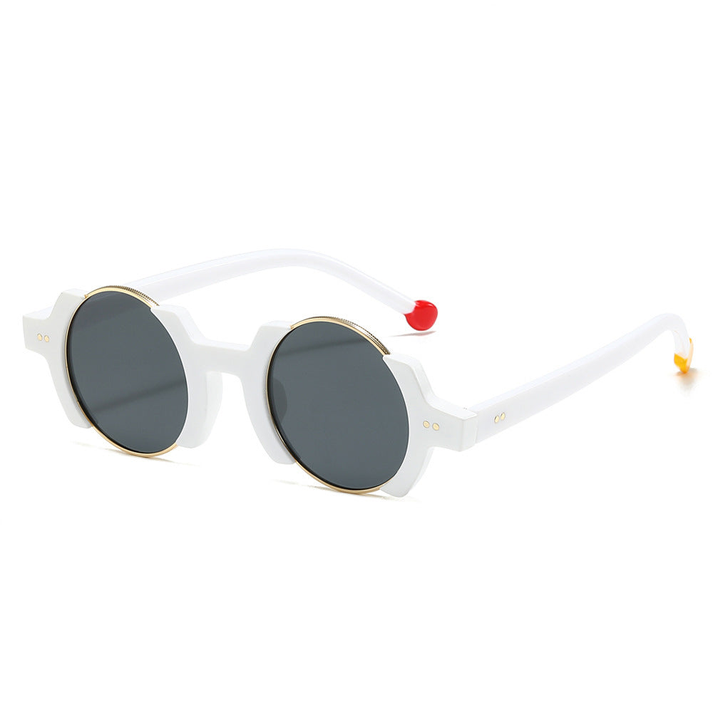 Einzigartige geometrische Rahmen-Sonnenbrille Karnz 1787812353