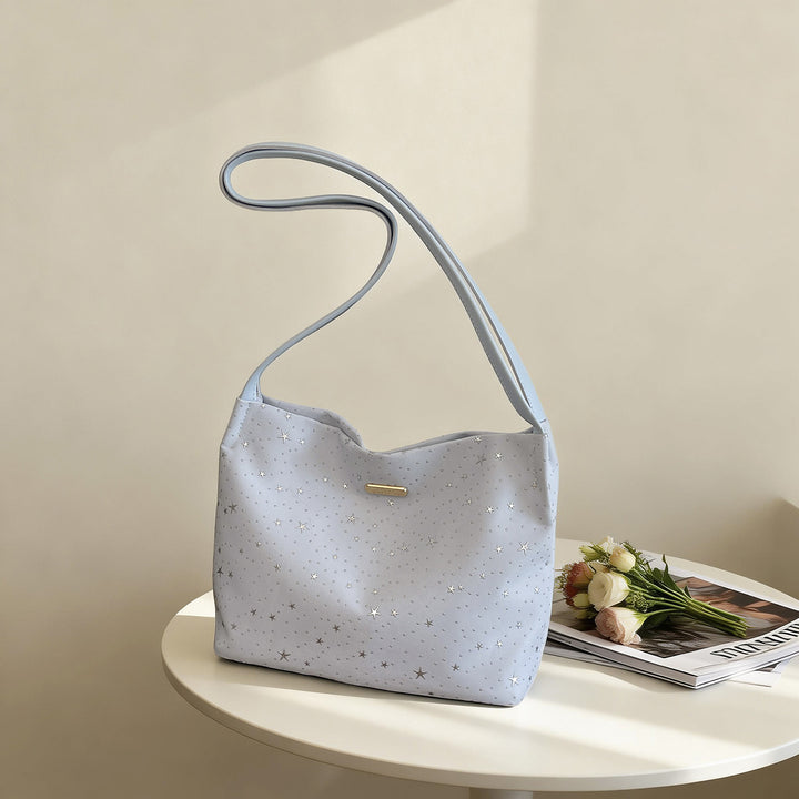 WoStylish Star-beschmückte Hobo-Tasche Karnz