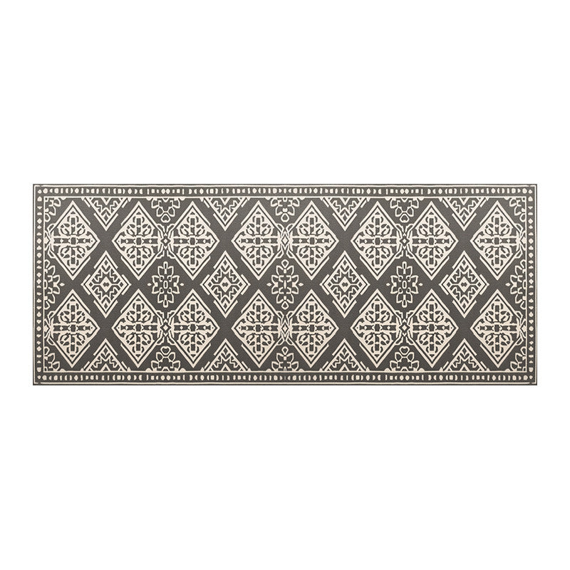 Vintage-inspirierter geometrischer Teppich Karnz