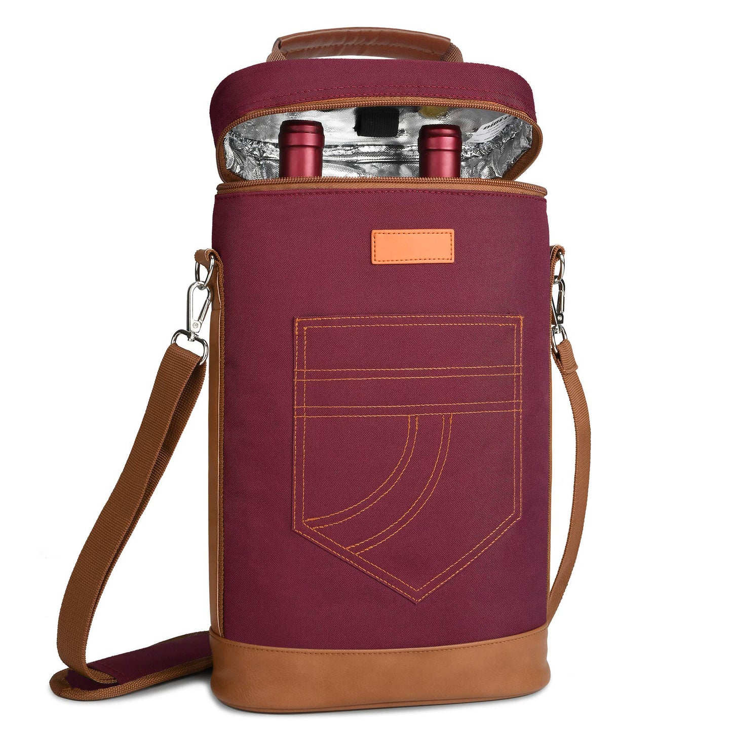 Unisex Isolierte Flasche Transporttasche Karnz