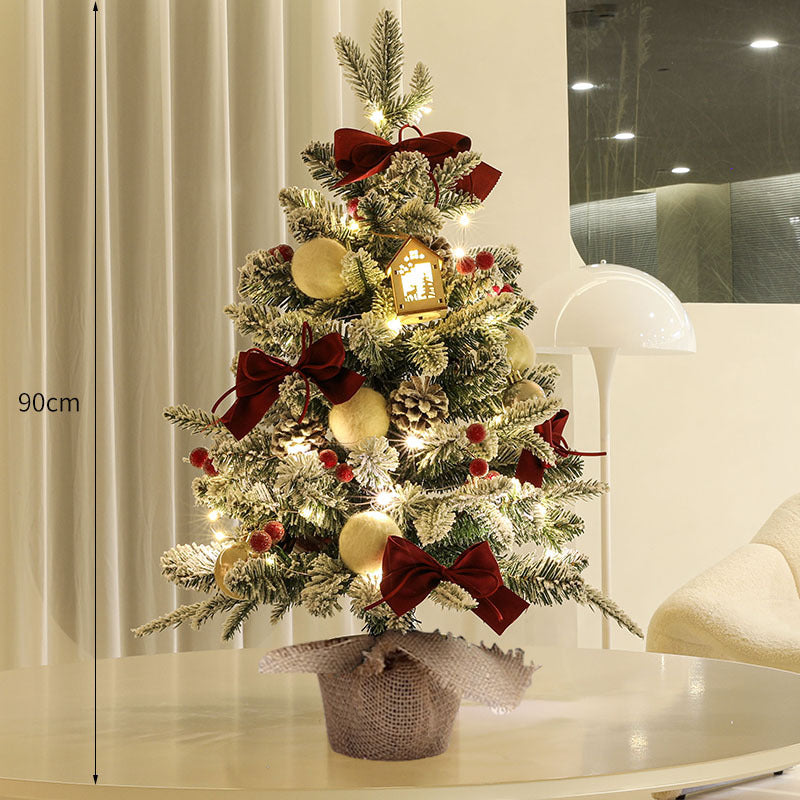 Dekorative Mini-Weihnachtsbaum mit LED-Lichtern