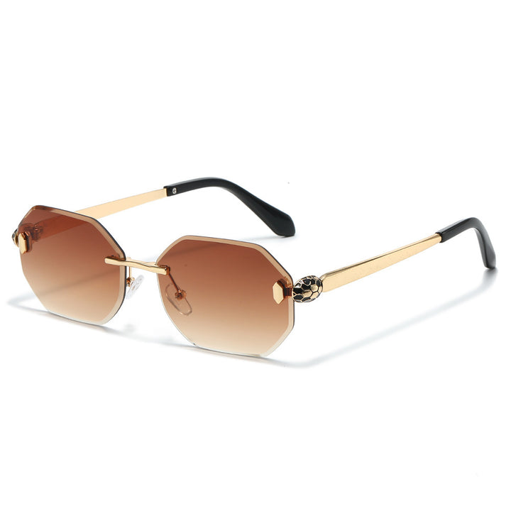 Avant-Garde Geometric Sonnenbrille Karnz