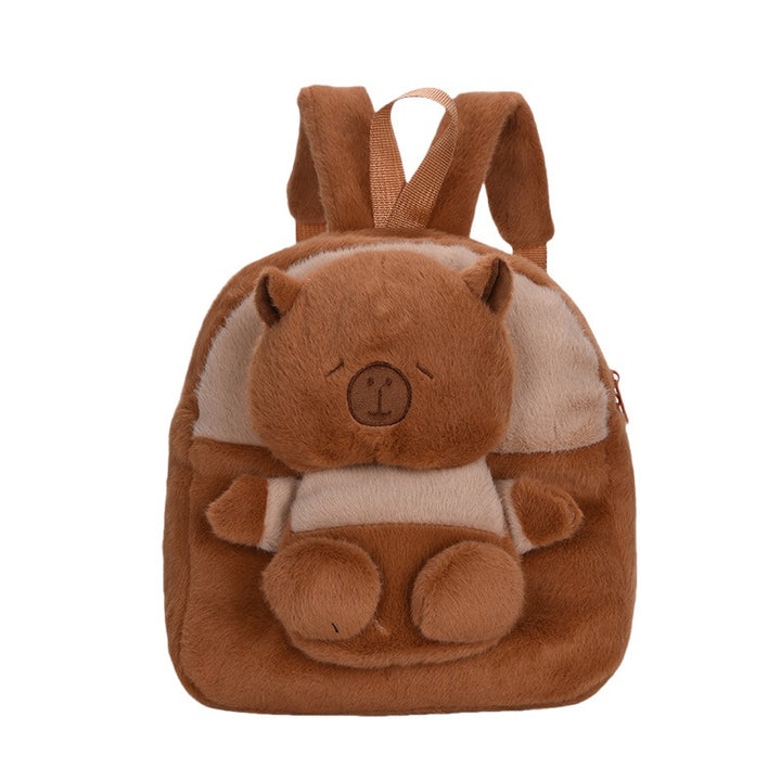 Plüsch Rucksack mit Tierischem Kuschelmotiv Karnz