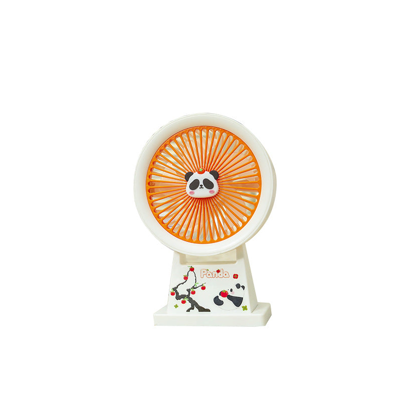 Damen Tragbarer Miniventilator mit süßem Pandadesign Karnz