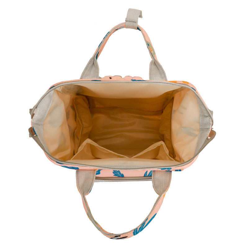 Stylische Blumenmuster Rucksack Karnz