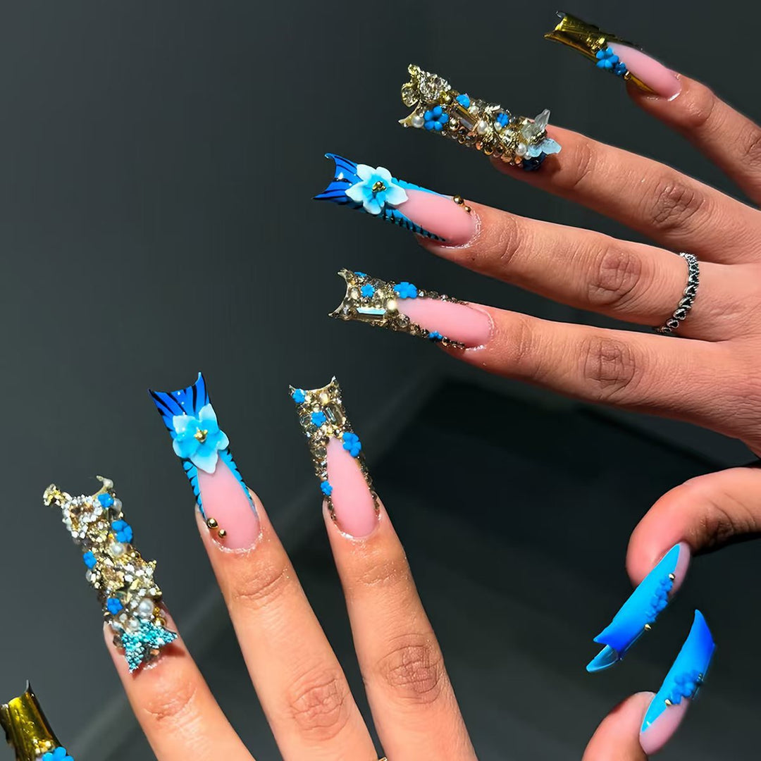 Dekorative 3D Nagelkunst Verbesserungen Karnz