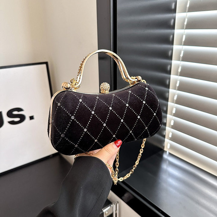 Elegante gesteppt Abendtasche