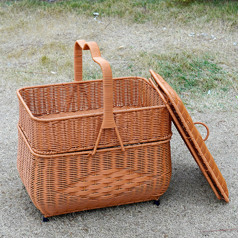 Eleganter Geflochtener Aufbewahrungskorb Karnz