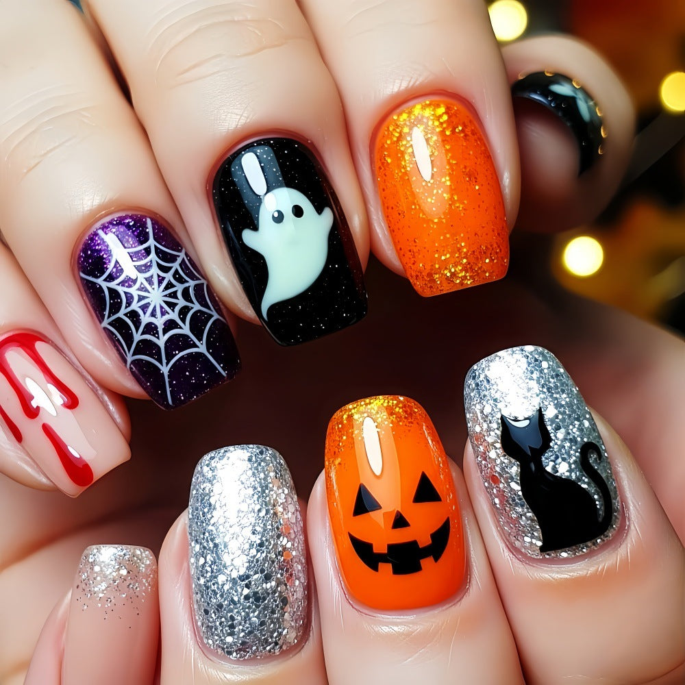 Kreative Halloween Kunstnägel Karnz