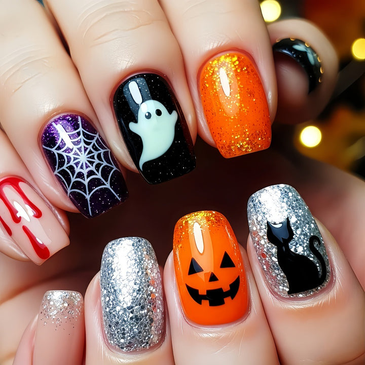 Kreative Halloween Kunstnägel Karnz