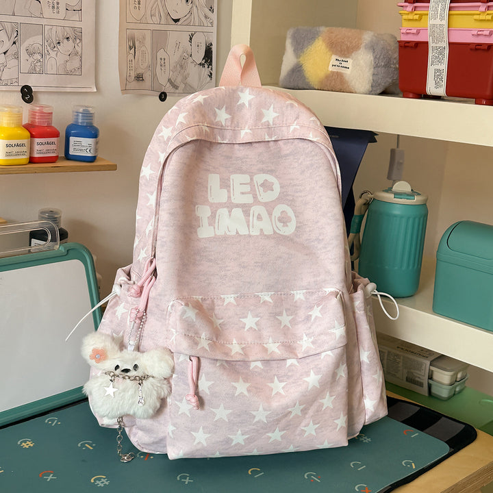 Fun Sternenmuster Rucksack Karnz