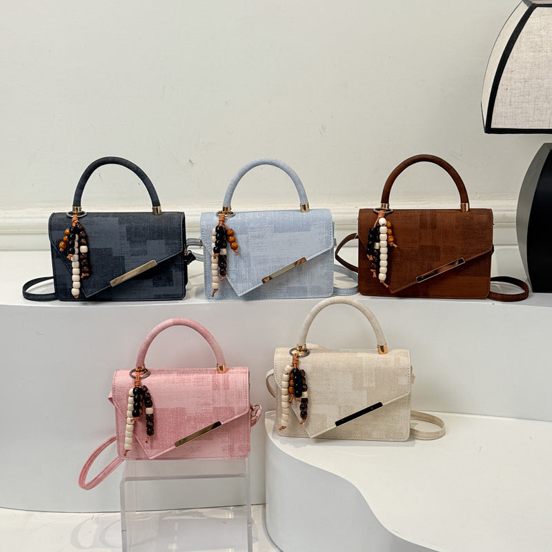 Elegante strukturierte Mini-Handtasche