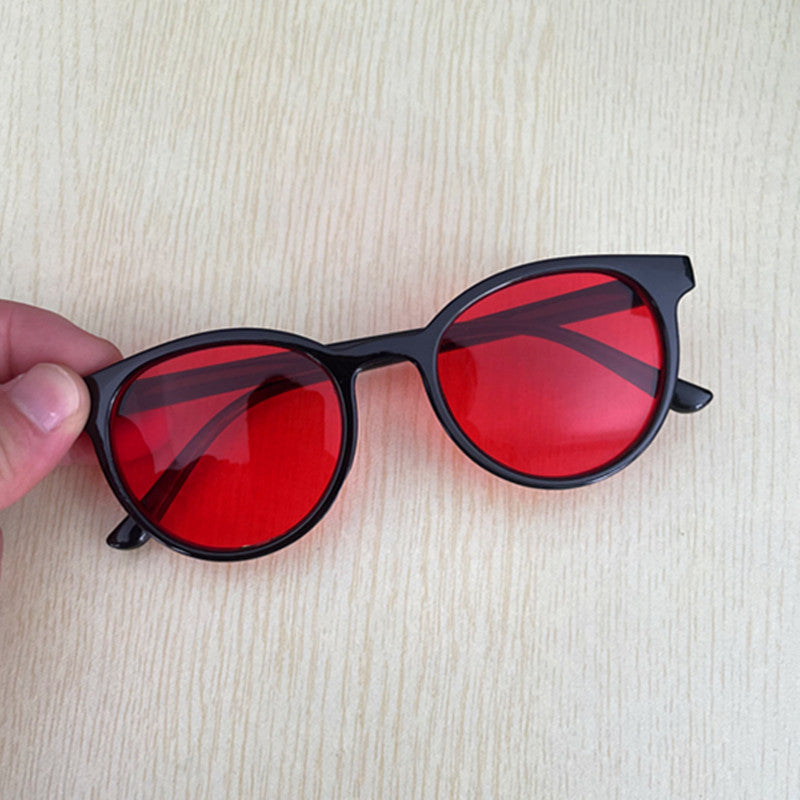 Elegante runde Rahmen-Sonnenbrille Karnz