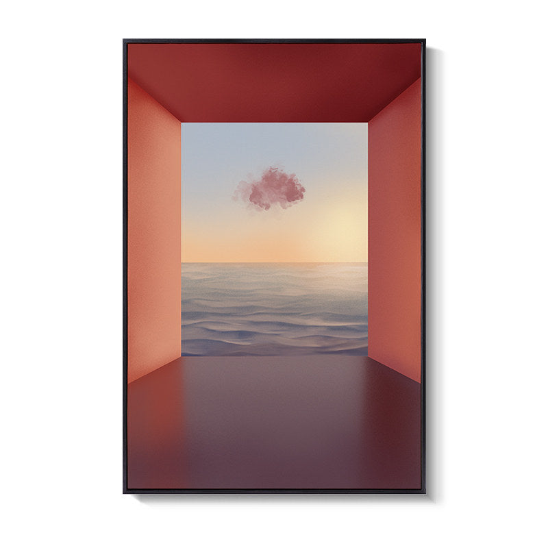 Moderne Minimalistische Leinwand Wandkunst