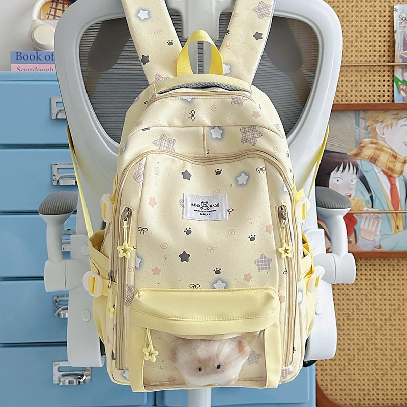 Verspielt Stern-Muster Rucksack Karnz