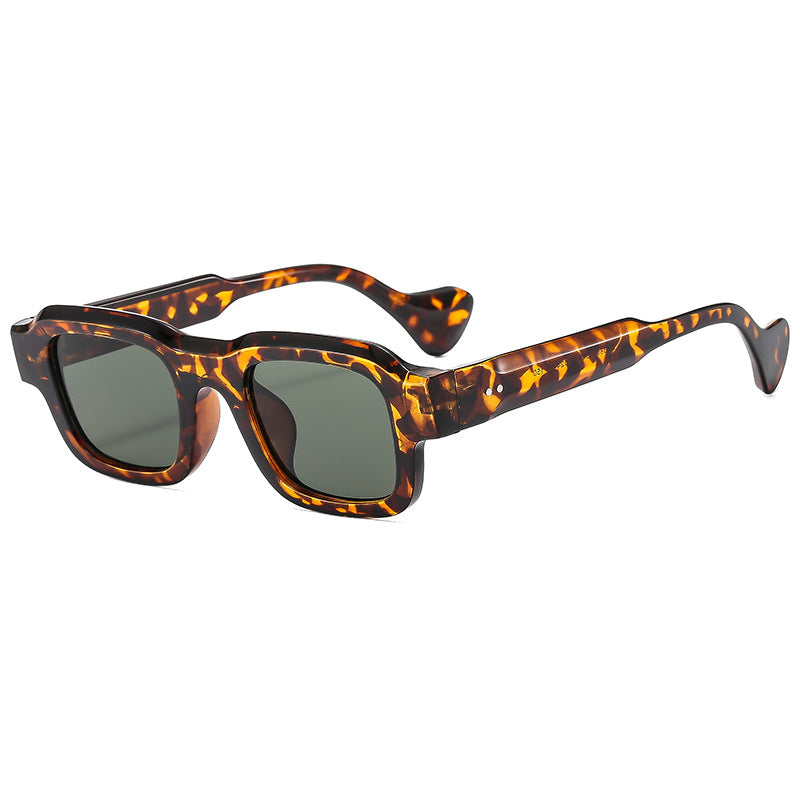 Damen trendige quadratische Sonnenbrille mit ergonomischem Design Karnz