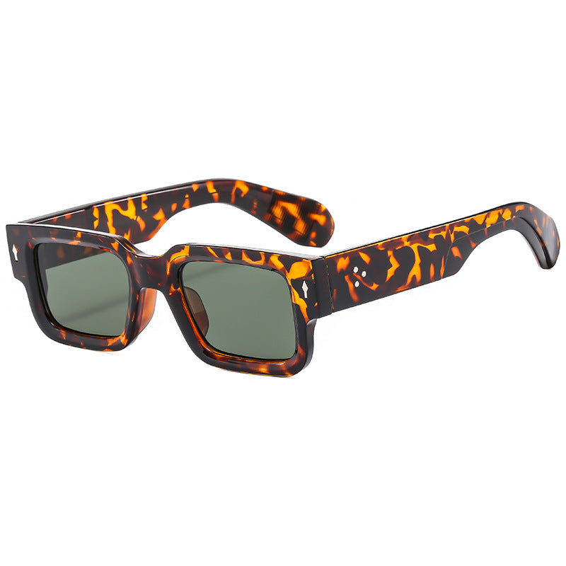 Damen modische quadratische Sonnenbrille mit robustem Rahmen Karnz