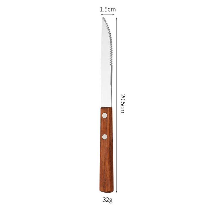 Dessertlöffel mit Ergonomischem Holzgriff Karnz