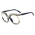 Damen Glamouröse Designer-Sonnenbrille mit funkelndem Rahmen Karnz
