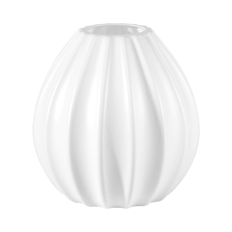 Elegante strukturierte Keramikvase Karnz