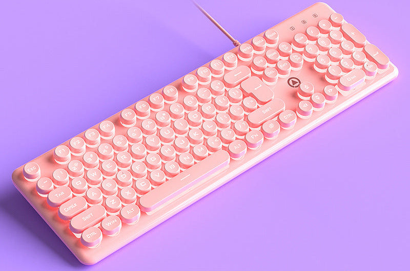 Retro Wireless Keyboard Karnz
