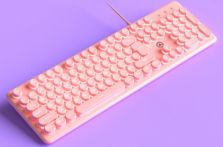 Retro Wireless Keyboard Karnz