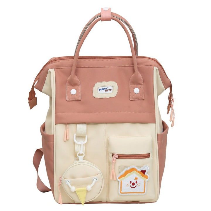 Stylischer Mehrfach-Taschen-Rucksack Karnz