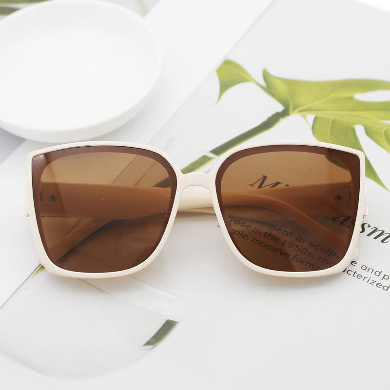 Damen Modische Oversized-Quadrat-Sonnenbrille Karnz