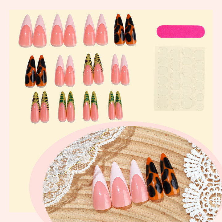 Künstlerisches Stiletto-Nagelset Karnz