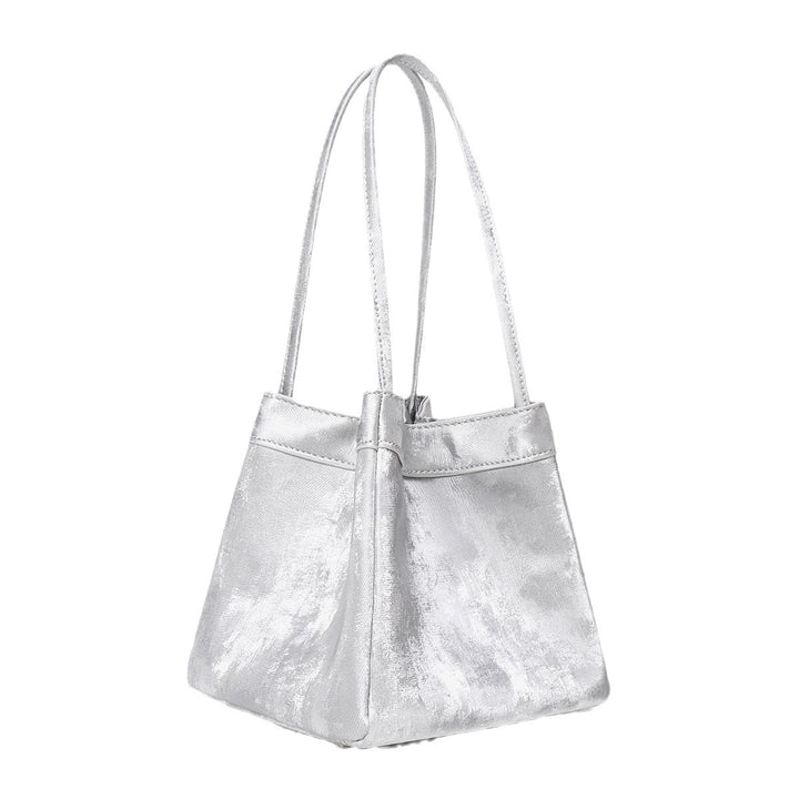 Samt Drawstring Eimer Tasche mit verstellbarem Riemen