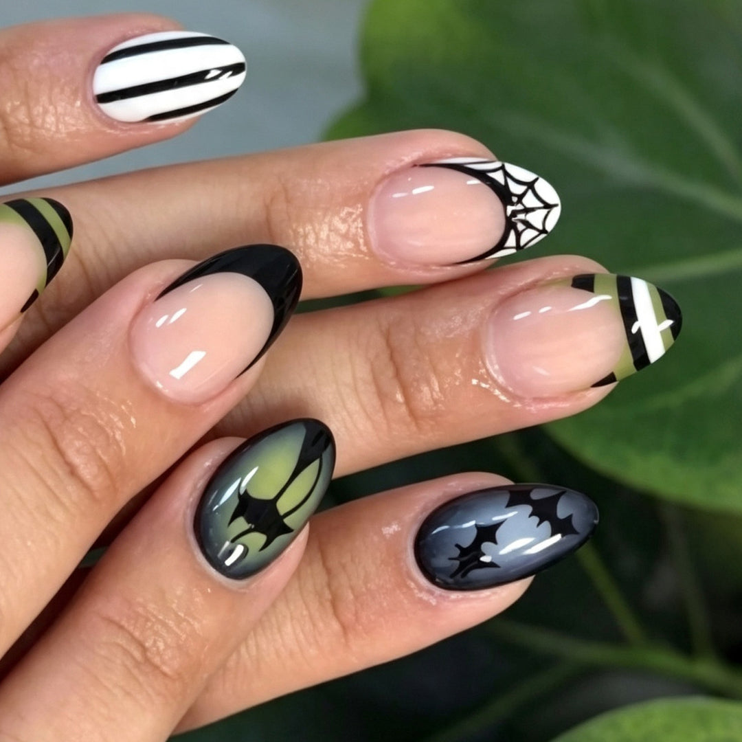 Halloween-Themen-Nagelkunstset Karnz