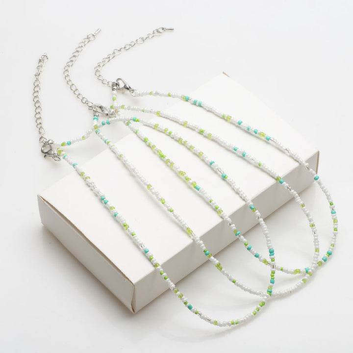 Handgefertigtes Perlen Choker Halsband Karnz