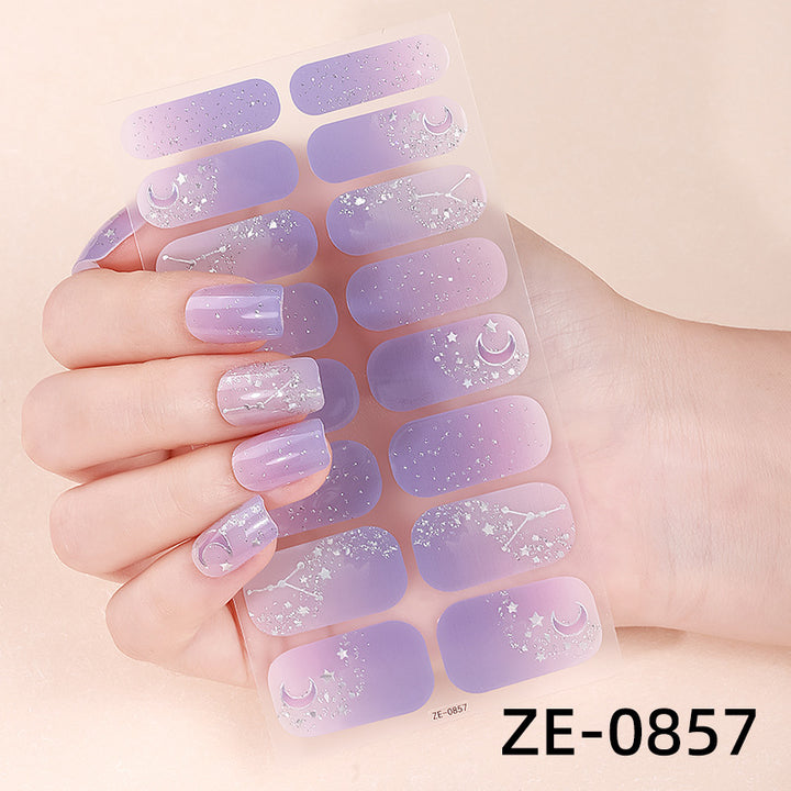 Sternen Ombre Nagel Wraps