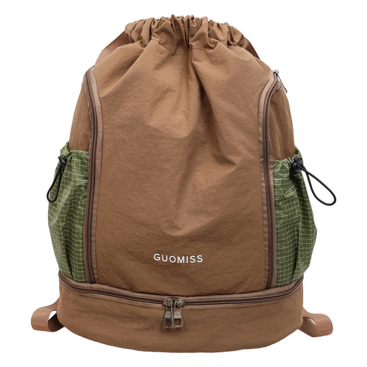 Vielseitiger Drawstring Sport Rucksack Karnz
