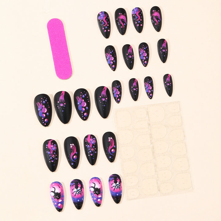 Fantasy-inspirierten Stiletto-Nagelart-Erweiterungen Karnz