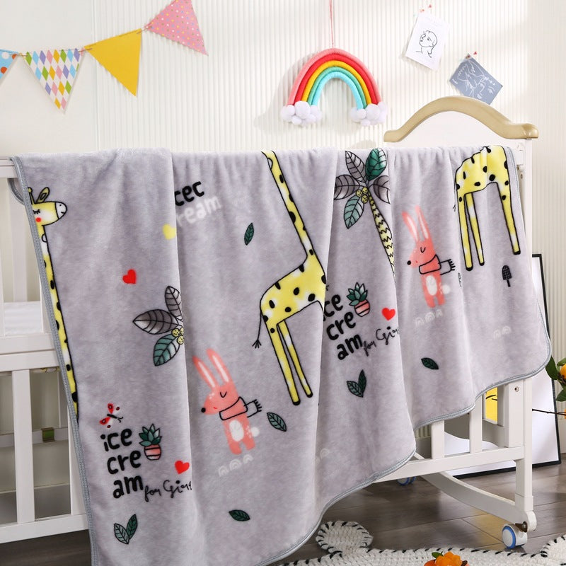 Kinder Cartoon Charakter Fleece Decke Karnz