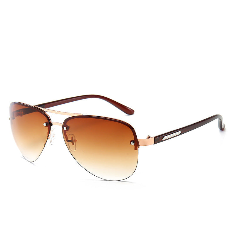 Damen elegante Flieger-Sonnenbrille Karnz