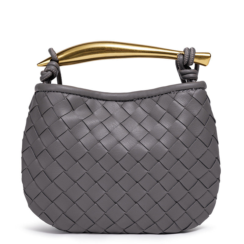 Stilvolle geflochtene Handtasche Karnz