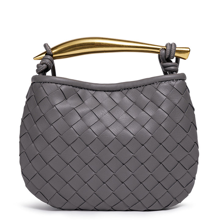 Stilvolle geflochtene Handtasche Karnz